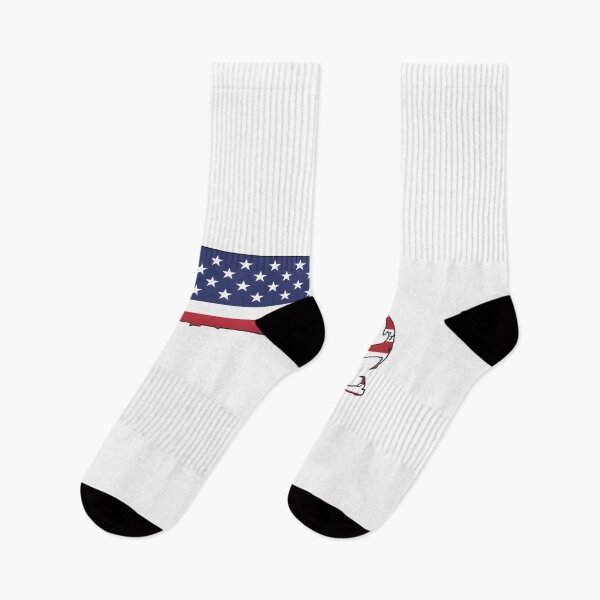 Item preview, Massachusetts USA Flag Silhouette – Stars and Stripes State Outline designed and sold by Paper Drip.