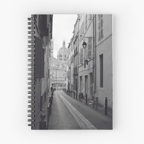 Item preview, Marseille City - Black and White Street Photography designed and sold by CarolinaReina.
