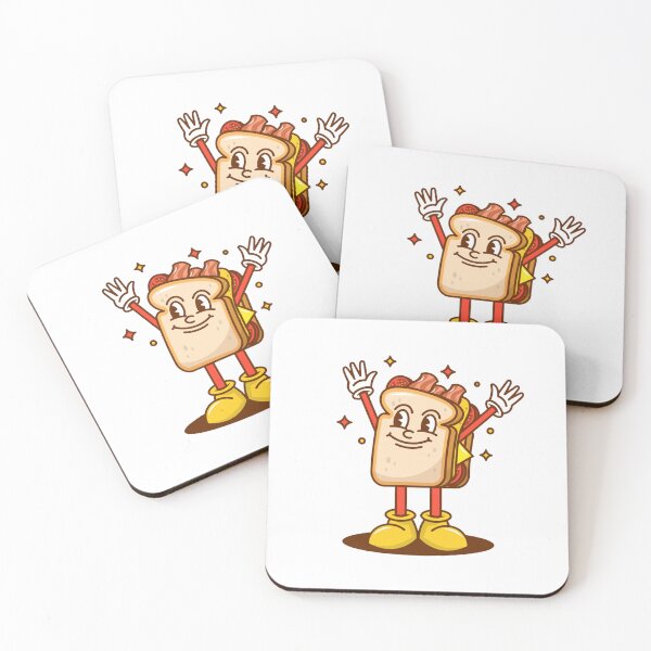 Item preview, Sandwich Guy — Cute Food Character Sticker | Kawaii Snack Art & Trending Meme Design designed and sold by zevorgue.