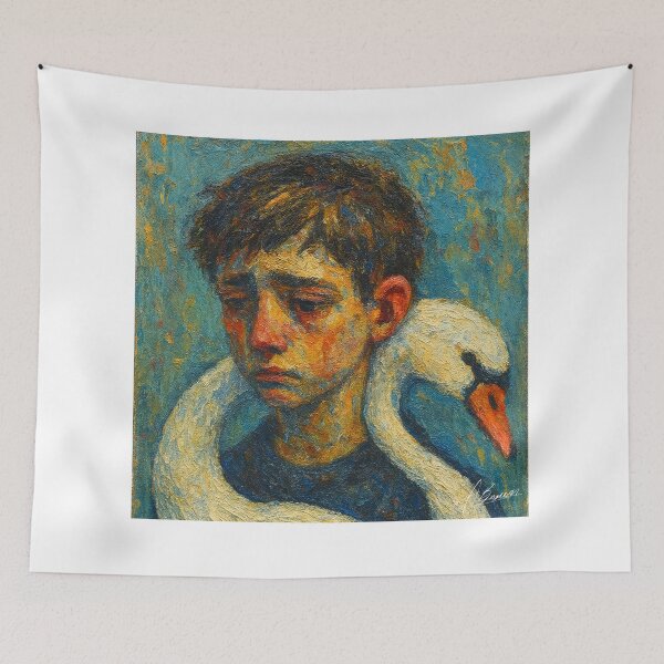 Item preview, the boy and his sorrow part 2 designed and sold by Cushion-Crafts.
