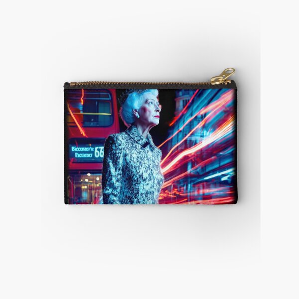 Item preview, Queen in London - glamorous fashion portrait designed and sold by KsaveraArt.