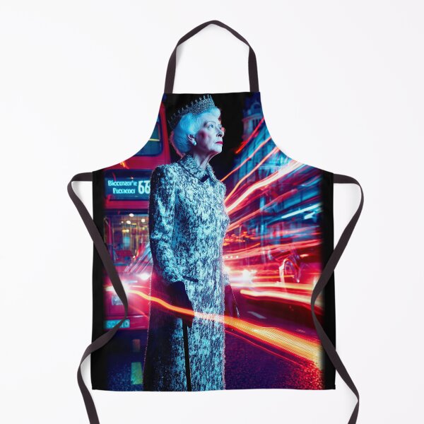 Item preview, Queen in London - glamorous fashion portrait designed and sold by KsaveraArt.