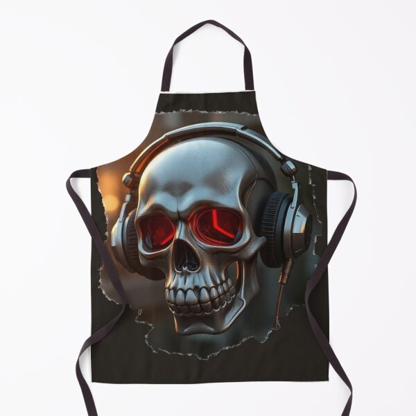 Item preview, Skull on torn background designed and sold by Mickey-Inc.