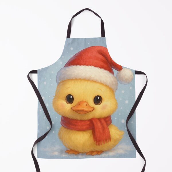 Item preview, Baby Duck in Santa Hat designed and sold by Sadia Jannat.