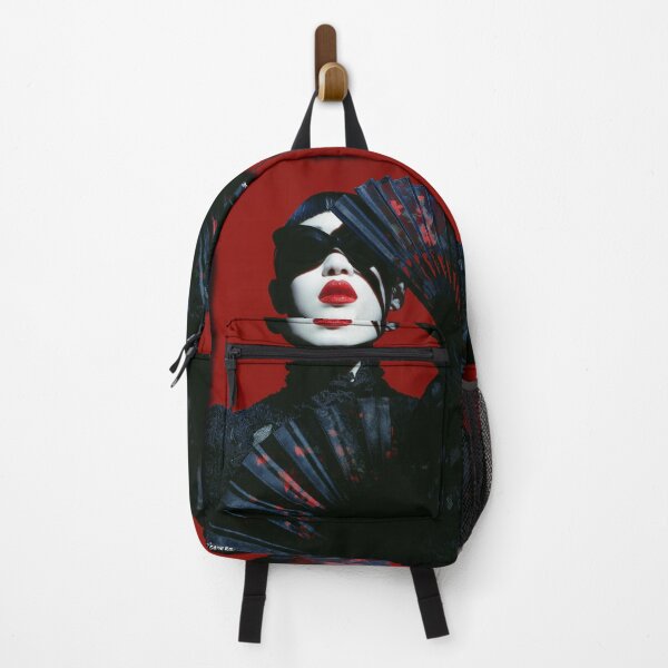 Item preview, Geisha with fan - glamorous fashion portrait designed and sold by KsaveraArt.