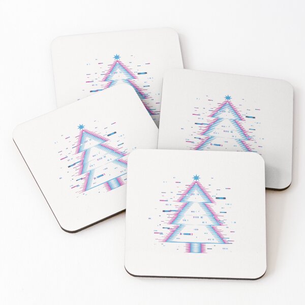 Item preview, Glitch Christmas Tree Shirt – Neon Vaporwave Retro Holiday Art | Cool Xmas Gift, designed and sold by wellie-chic.