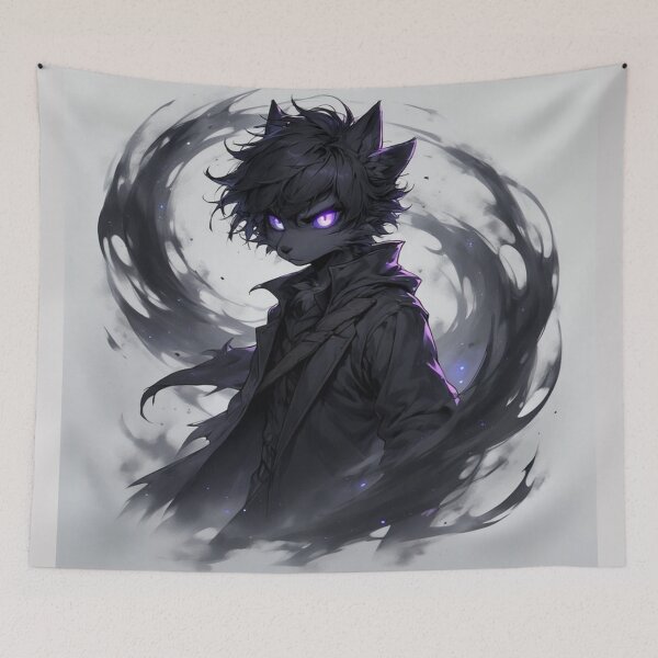 Item preview, Teen Werecat – Mysterious Feline Warrior designed and sold by SweetRossel.