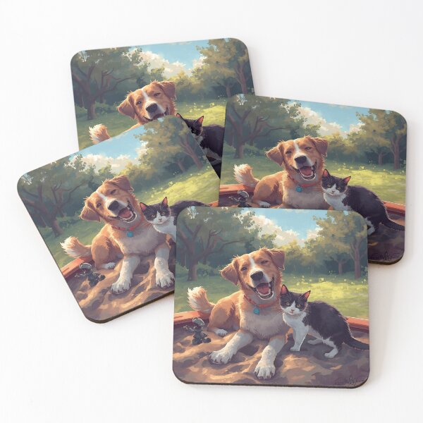 Item preview,  DOG AND CAT designed and sold by Bobigreg.