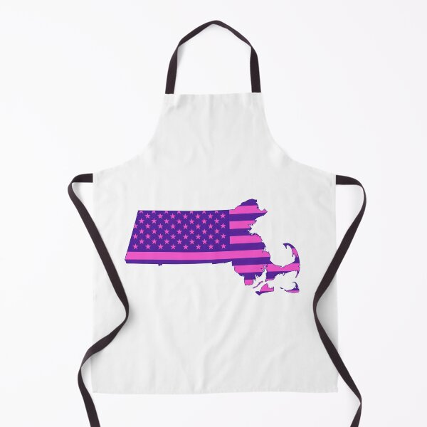 Item preview, Massachusetts Pop Pink State Flag – Modern Fun Colors designed and sold by Paper Drip.