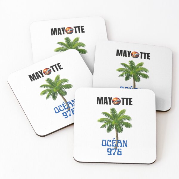Item preview, Mayotte blue coconut tree and ocean lavender 976 designed and sold by FoxinhoSoumaila.