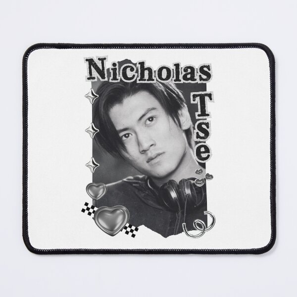 Item preview, Nicholas Tse Hong Kong Actor Chinese Actor Cdrama Chinese Entertainment Black and White Collage Digital Art Portrait designed and sold by AJUNICE STUDIO.