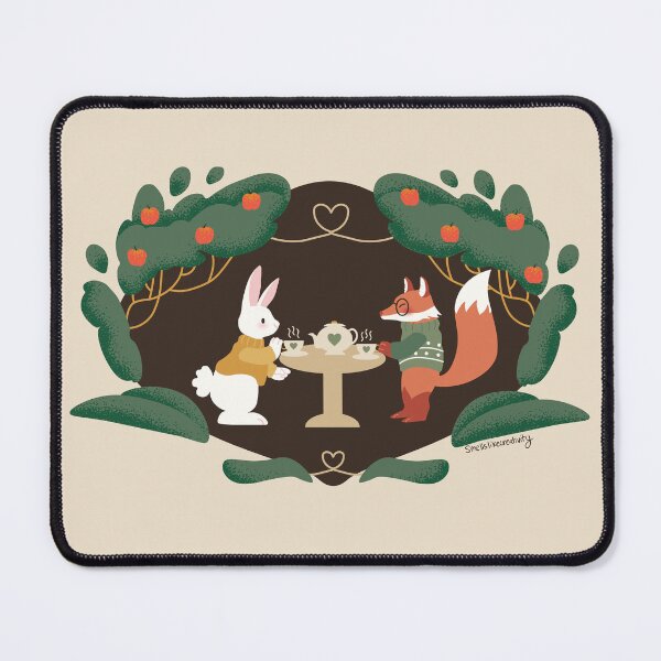Item preview, Moo the Fox & Ribbit the Rabbit designed and sold by smellslikecreativity.