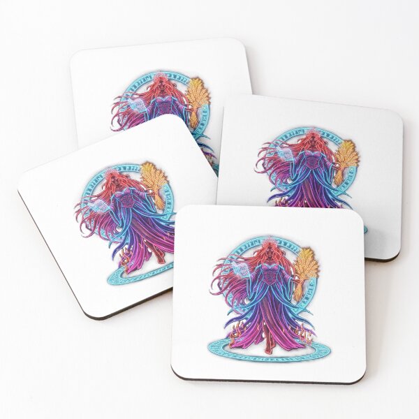 Item preview, Brigid – Celtic Goddess of Fire, Poetry & Healing | Neon Glow Art designed and sold by CelticSoulShop.