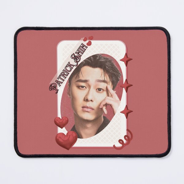 Item preview, Patrick Shih (施柏宇) Taiwanese Actor Chinese Actor Cdrama Chinese Entertainment Card Red Aesthetic Collage Design designed and sold by AJUNICE STUDIO.