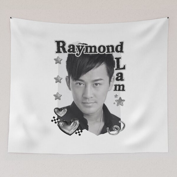 Item preview, Raymond Lam (林峯) Hong Kong Drama Icon Taiwanese Actor Chinese Actor Cdrama Chinese Entertainment Black and White Collage Digital Art Portrait designed and sold by AJUNICE STUDIO.