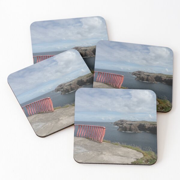 Item preview, The Red Rail on Tory Island designed and sold by McMoodyMistAndMagic.