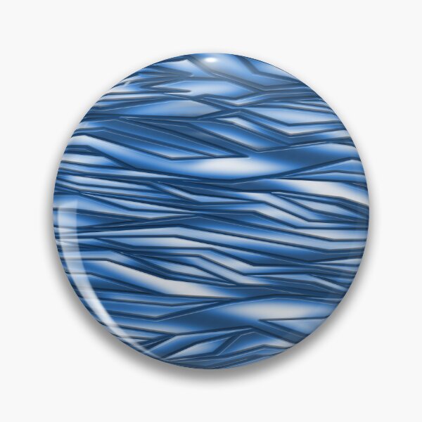 Item preview, Abstract Blue Water Lines — Minimal Digital Art  designed and sold by InFrameVision.