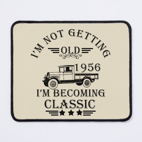 Item preview, Born in 1956 vintage classic truck funny 70th birthday designed and sold by Alexaltay.