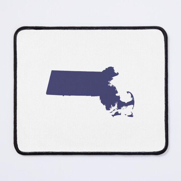 Item preview, Massachusetts Map Silhouette – Minimal Black and White designed and sold by Paper Drip.