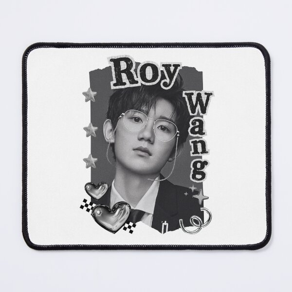 Item preview, Roy Wang (Wang Yuan 王源) Chinese Actor Cdrama Chinese Entertainment Black and White Collage Digital Art Portrait designed and sold by AJUNICE STUDIO.