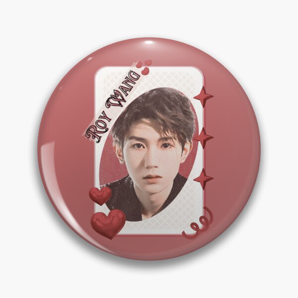 Item preview, Roy Wang (Wang Yuan 王源) Chinese Actor Cdrama Chinese Entertainment Card Red Aesthetic Collage Design designed and sold by AJUNICE STUDIO.