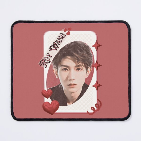Item preview, Roy Wang (Wang Yuan 王源) Chinese Actor Cdrama Chinese Entertainment Card Red Aesthetic Collage Design designed and sold by AJUNICE STUDIO.