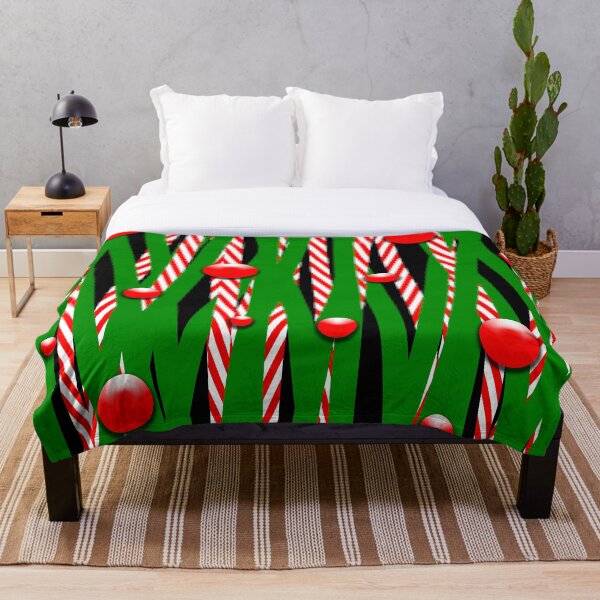 Item preview, Christmas Abstract – Red Ornaments and Striped  designed and sold by InFrameVision.