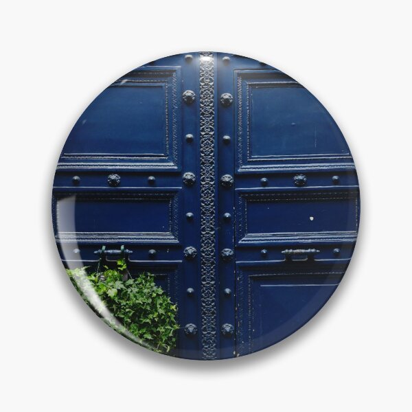 Item preview, Blue front door in Paris designed and sold by CarolinaReina.