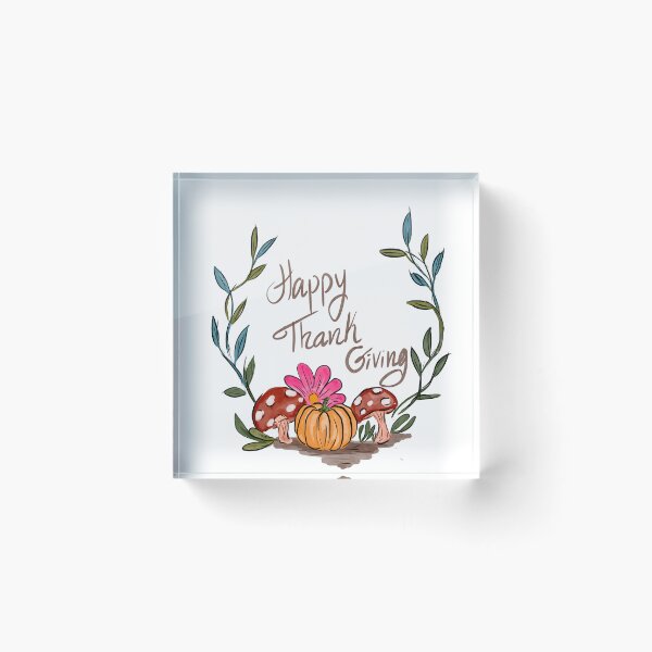 Item preview, Happy thank giving art gift designed and sold by tenkenryujin.