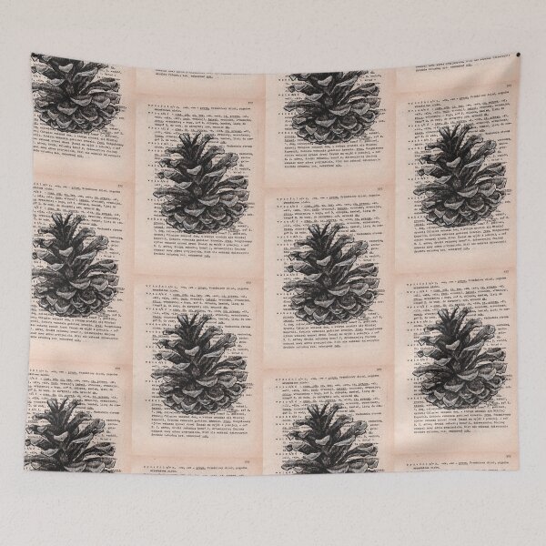 Item preview, Pine cone fineliner illustration designed and sold by Adam Wróbel.
