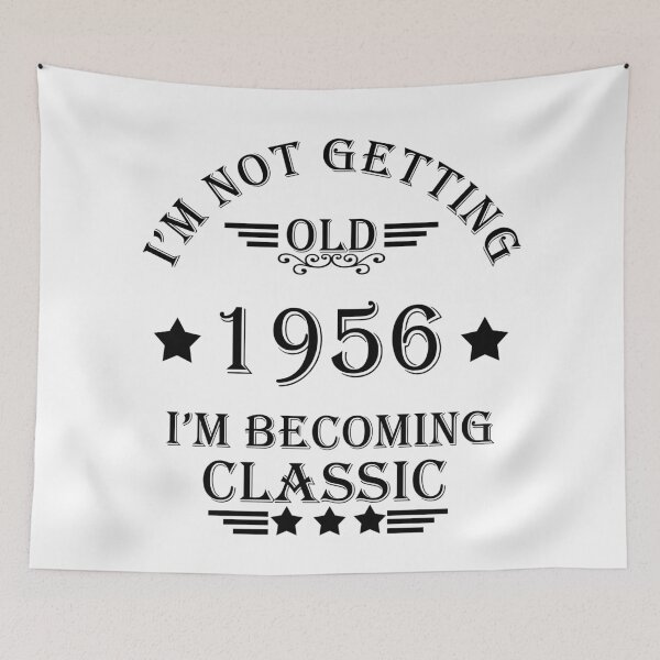 Item preview, Born in 1956 vintage 70th birthday gift designed and sold by Alexaltay.