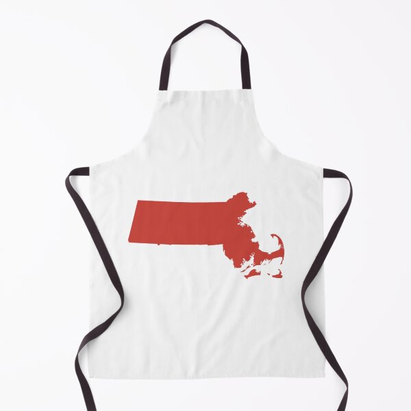 Item preview, Massachusetts Map Silhouette – Minimal Maroon designed and sold by Paper Drip.