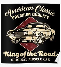 American Classic Premium Cars Poster
