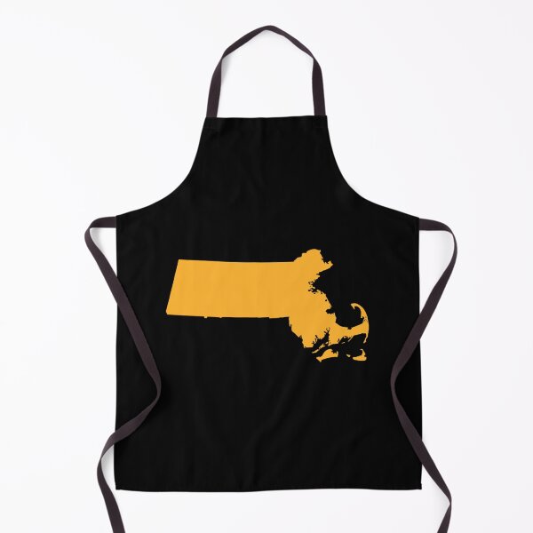 Item preview, Massachusetts Map Silhouette – Minimal Yellow designed and sold by Paper Drip.