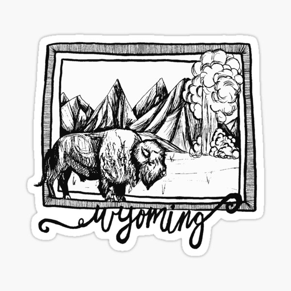 Item preview, Wyoming designed and sold by Alyssa  Gilbert.