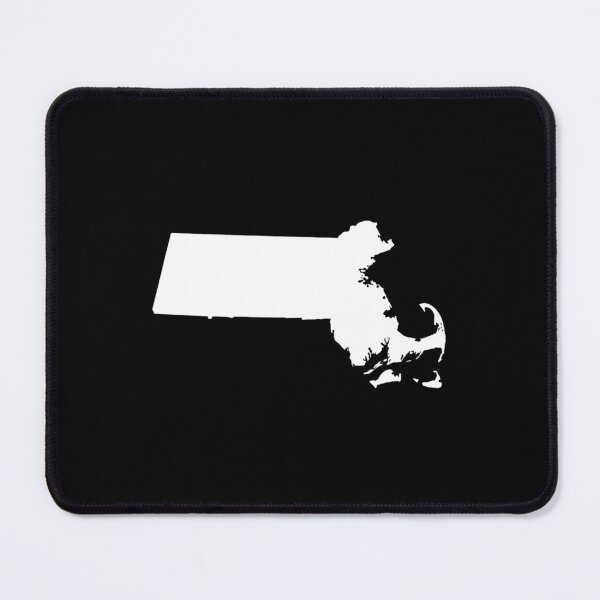 Item preview, Massachusetts Map Silhouette – Minimal White designed and sold by Paper Drip.