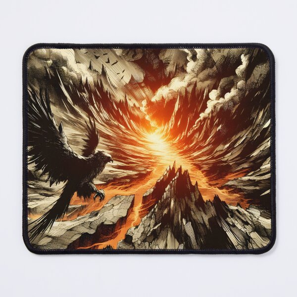 Item preview, Flying Falcon, Ai Generated Art designed and sold by ACC .