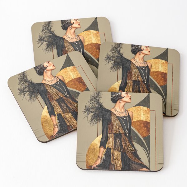 Item preview, Roaring Twenties Elegance: Art Deco Flapper Glamour designed and sold by ForeverPrintsOK.