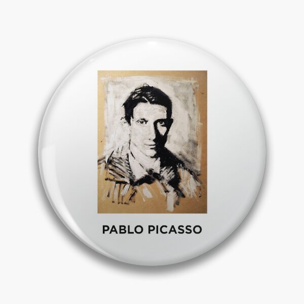 Item preview, Young Pablo Picasso portrait designed and sold by Half Serious.