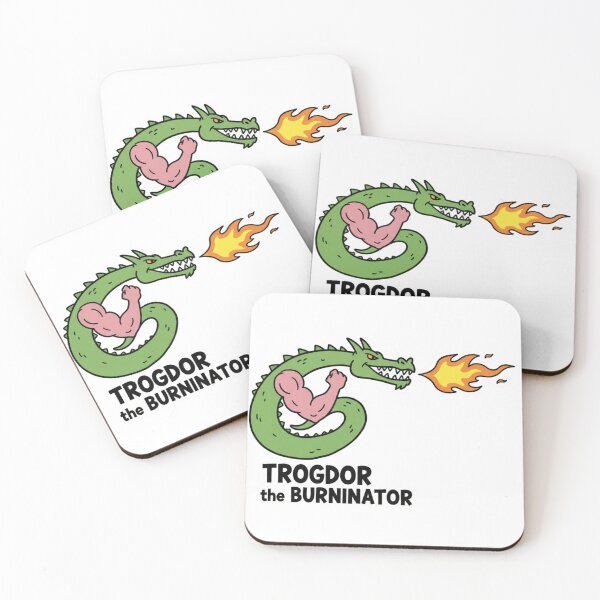 Item preview, Trogdor Dragon the burninator best design for t-shirts  designed and sold by EverBranz-stor.