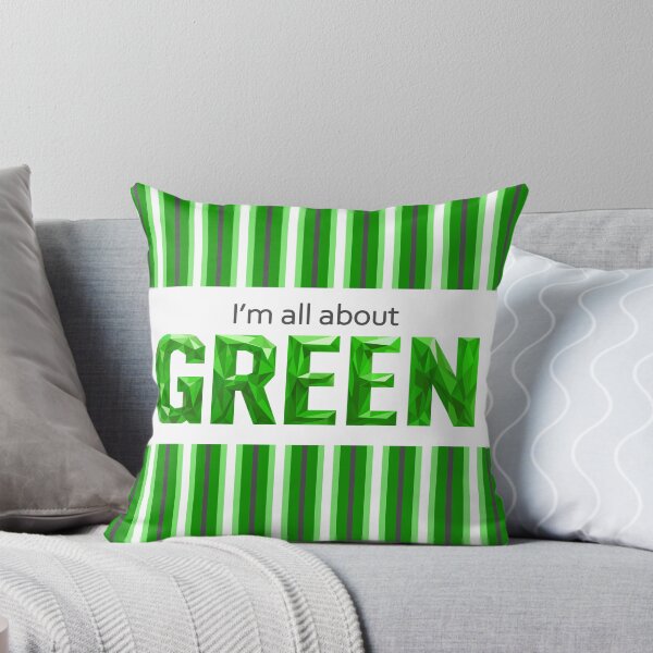 Item preview, VERDE – Todo sobre el verde – Diseños modernos de texto low poly sobre rayas designed and sold by InFrameVision.