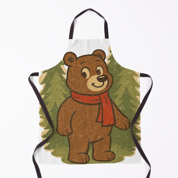 Item preview, Vintage Woodsman Bear Christmas Tree Aesthetic designed and sold by Vallentinez.
