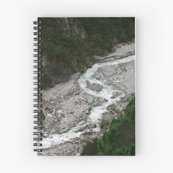Item preview, Mountain stream in alpine gorge designed and sold by rhosbahu.