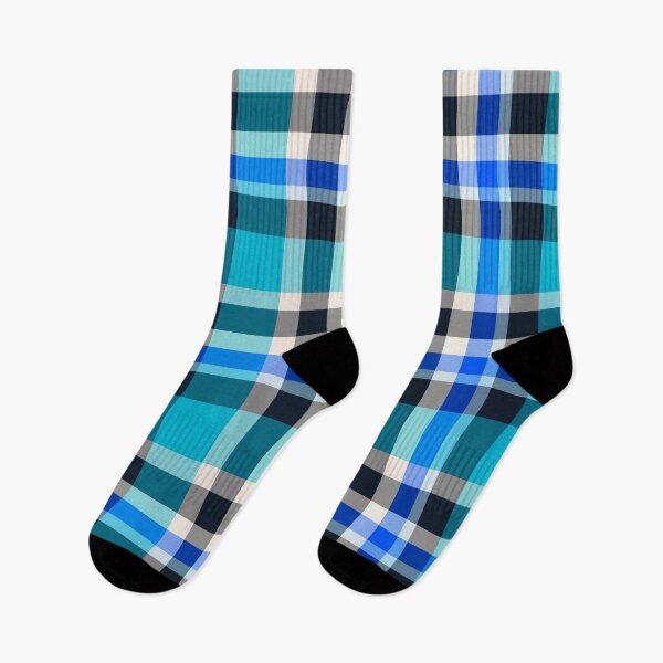 Item preview, Blue and Grey Plaid Seamless Repeat designed and sold by Sharon Schwalbe.