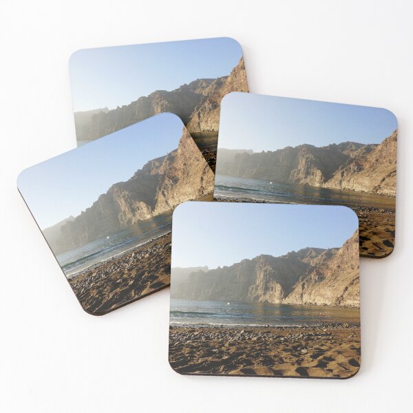Item preview, Playa de Los Gigantes en la isla de Tenerife - Fotografía de paisaje de acantilados designed and sold by CarolinaReina.