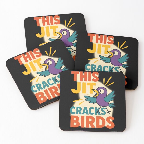 Item preview, This Jit Cracks Birds – Funny Retro Bird Meme Design designed and sold by EuropeanPrints.