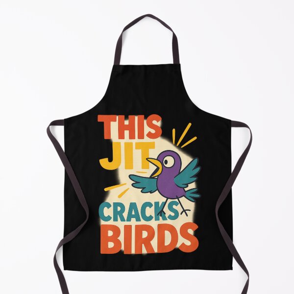 Item preview, This Jit Cracks Birds – Funny Retro Bird Meme Design designed and sold by EuropeanPrints.