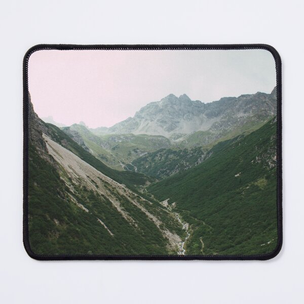 Item preview, Mountain path to the summit in the green valley designed and sold by rhosbahu.