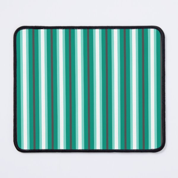Item preview, Teal, White & Graphite Vertical Stripe Design designed and sold by InFrameVision.