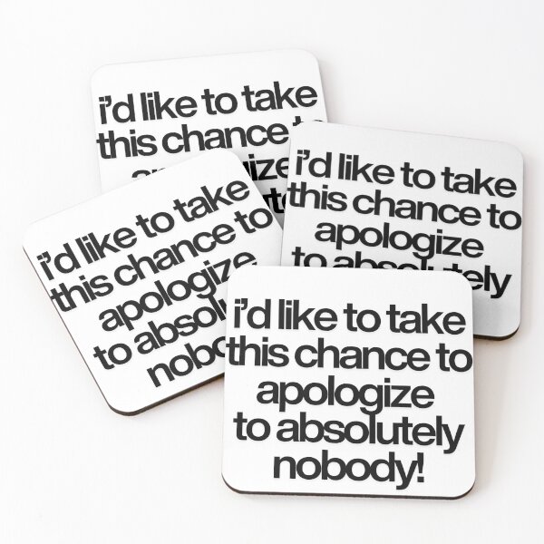 Item preview, mcgregor i'd like to take this chance to apologize to absolutely nobody designed and sold by p20designs.